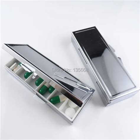 blank metal pill box wholesale|small metal pill containers.